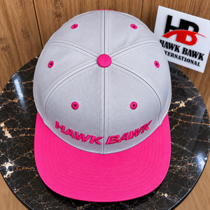Gorra Snapback Unisex Clásica de Ala Plana con Diseño Moderno Personalizado, 6 Paneles, Blanca y Azul con Logotipo Bordado - Product Image 4