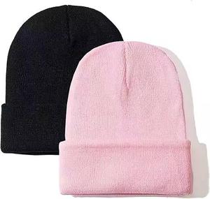 Vente en gros de bonnets tricotés personnalisés, bonnets à revers sur mesure, bonnets avec logo, fabrication OEM. - Product Image 1
