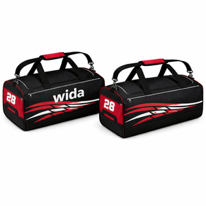 กระเป๋าเดินทางกีฬาคุณภาพสูง ยี่ห้อ Wida Sports เป็นมิตรกับสิ่งแวดล้อม สำหรับทีมกีฬา  รับสกรีนโลโก้  สำหรับอเมริกันฟุตบอล  ผลิตจากโพลีเอสเตอร์ 1680D  ความจุ 50-70 ลิตร ทนทาน - Product Image 2