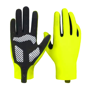 Guantes de Ciclismo Profesionales al por Mayor |   Cuero Clarino Duradero con Ajuste de Segunda Piel |   Fábrica de Suministro al por Mayor - Product Image 4