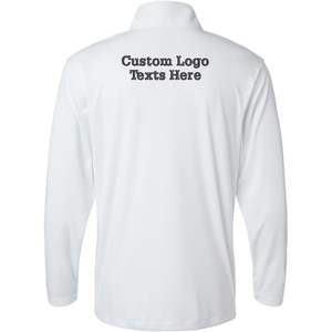 Allpro Men's Performance Quarter Zip Pullover 41870 Custom Embroidered Logo <b>Sun</b> <b>Protection</b> <b>Clothing</b> - Product Image 1