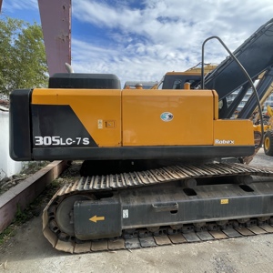 Excavatrice sur chenilles hydraulique d'occasion HYUNDAI R305LC-7S de 30 tonnes pour l'exploitation minière et la construction - Product Image 1