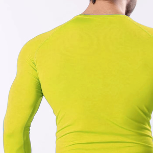Men's Compression Breathable Rash Guard <b>Swim</b> <b>Shirt</b>-UV Protection Quick Dry & Eco-Friendly Beach & Fitness Wear with OEM service - Product Image 5