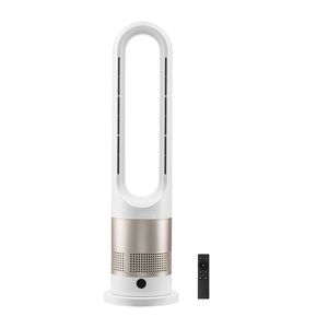 Ventilatore a Torre Senza Pale a 8 Velocità con Velocità di 16 Piedi/Secondo, Oscillazione di 80°, 3 Tipi di Spina - Product Image 1