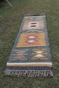 Tapis d'escalier en jute sur mesure, réversible, style kilim, tapis scandinave en fibres naturelles pour la maison et l'hôtel - Product Image 3