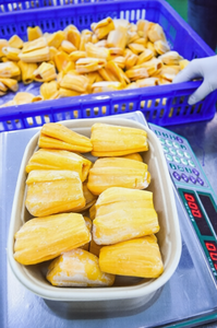 Jackfruit surgelé IQF, fruit tropical naturellement sucré, chair jaune, pour smoothies, glaces, pâtisseries, en vrac, 1 kg, haute qualité - Product Image 6