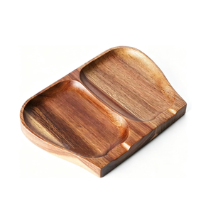 Reposacucharas doble de madera de acacia de alta calidad para estufa, estilo rústico, hecho en Vietnam. - Product Image 1