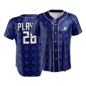 Camiseta de Softbol Personalizada para Mujer, Uniforme de Equipo con Botones, Sublimación, Nombre, Número y Logotipo Personalizados, Ropa Deportiva Transpirable - Product Image 6
