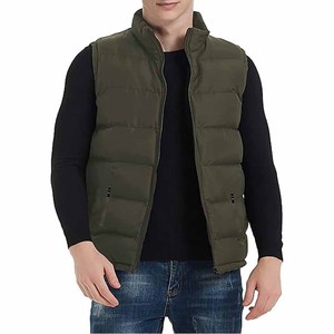 Chaquetas con logotipo y color personalizados para hombre, chaqueta acolchada con cuello alto para clima frío, chaqueta para hombre - Product Image 1