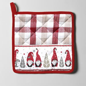 Factory Price 2026 Most Selling Christmas Pot holder Super Absorbent Kitchen & <b>Tabletop</b> Usage 100% Cotton Pot Holders - Product Image 1