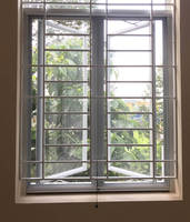 Barras de Seguridad Modernas de Hierro Fundido, Hierro Forjado y Acero Inoxidable de Primera Calidad para Puertas y Ventanas, Resistentes a la Intemperie, con 1 Año de Garantía