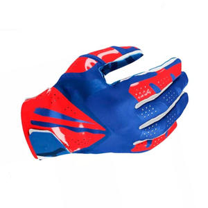 Gants de football américain professionnels personnalisés avec grip en silicone pour récepteurs, unisexes, avec logo personnalisé du fabricant, gants de rugby - Product Image 5