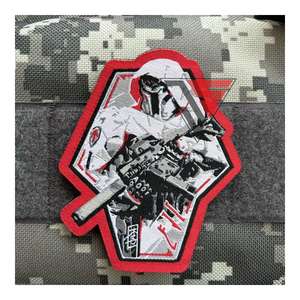 Écusson personnalisé brodé sur mesure, livraison rapide, écusson brodé Velcro, conception d'uniformes sur mesure, directement de l'usine - Product Image 3