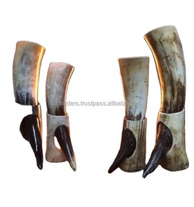 แก้วน้ำทำจากเขาควายคุณภาพสูง 100% กันน้ำ ดีไซน์รูปสัตว์ พร้อมหูจับขัดเงา สามารถปรับแต่งได้ - Product Image 4