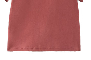 T-shirt décontracté pour homme, couleur unie, manches courtes, col rond, coupe classique, 100% coton jersey tricoté, logo imprimé sur le devant - Product Image 3