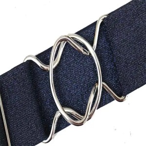 Multiple Colors Fashion Wholesale Customize High Quality <b>Fabric</b> Woven Elastic Horse Riding <b>Fabric</b> <b>Belts</b> for Unisex - Product Image 3