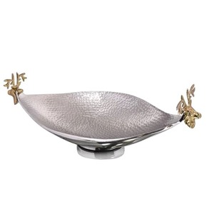 Bol à fruits au design circulaire classique avec des accents floraux, adapté à toutes les occasions de repas - Product Image 5