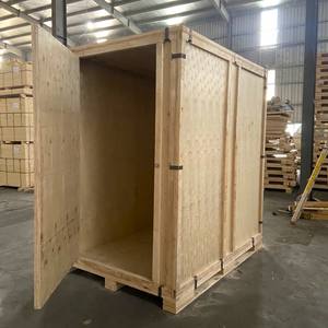 Durable <b>Wooden</b> <b>Crates</b> Foam Lining | Painted | Stackable Recyclable | Solid <b>Box</b> Made Vietnam | Shock Absorbing OEM/ODM - Product Image 1