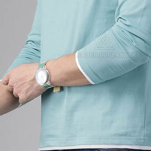 T-shirt à manches longues de style actuel en vente, best-seller, 100% coton, coupe ample, imprimé, personnalisé, pour hommes - Product Image 5