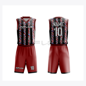New Comfortable Breathable Basketball Jerseys Free Design League <b>Team</b> <b>Team</b> Players Logo Basketball Uniform - Product Image 6