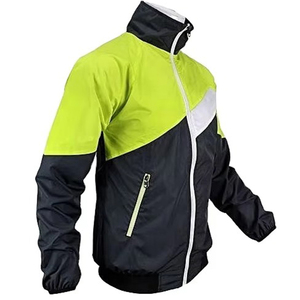 Mens <b>Coach</b> Jacket Easy Fit Snap Closure Lightweight Fashion Outerwear Water Resistant Custom Printing OEM ODM Bulk Supplier - Product Image 3