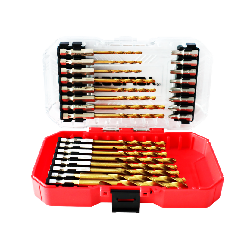 TOOLJOY 24pcs S2 Ph2 Impact Drill
