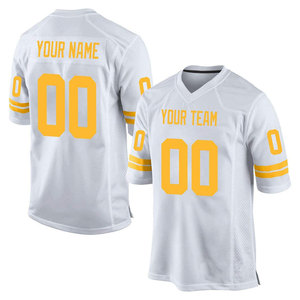 เสื้อฟุตบอลอเมริกันแบบสั่งทำพิเศษ ระบายอากาศได้ดี สำหรับทุกเพศ  แบบซับลิเมชั่น ผ้าตาข่าย สำหรับฝึกซ้อมและแข่งขัน - Product Image 3