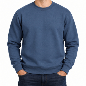 Ensemble de survêtements d'hiver pour hommes en polyester/coton, coupe oversize, écologique, 350g, respirant, couleur unie, avec logo personnalisé 2026 - Product Image 4