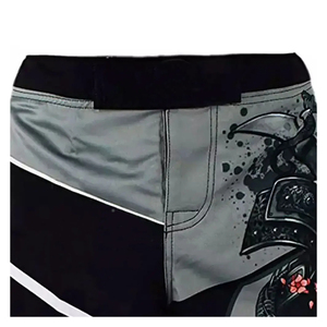 กางเกง MMA แบบซับลิเมชั่น: ลายกราฟิกซามูไร แห้งเร็ว สำหรับฝึกซ้อมและต่อสู้ BJJ - รับผลิตแบบ OEM แบรนด์ส่วนตัว - Product Image 2