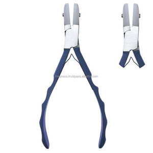 Alicates de Punta Plana de Nylon de Alta Calidad, Acero Inoxidable ProLine, Agarre Profesional, Ligeros, para Joyería, Color Plata - Product Image 1