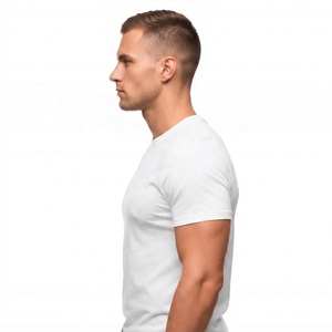 Camiseta de Algodón Lisa para Hombre, de Alta Calidad, 220g, Tejida, Bordada, Diseño Casual, Secado Rápido - Product Image 2