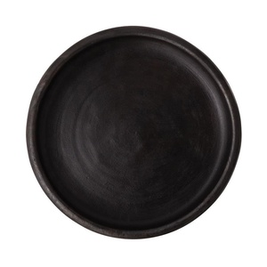 โต๊ะข้างหรูหราทันสมัย,กรอบเหล็กทำมือและโต๊ะข้างไม้โต๊ะท้ายโลหะกลมหรูหรา - Product Image 4