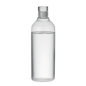 Grande bottiglia di Lou promozionale da 1 litro per bevande durevoli e attraenti bicchieri - Product Image 1