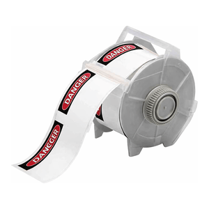 Étiquettes d'avertissement de danger en vinyle permanent Brady pour imprimantes GlobalMark - Product Image 1