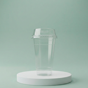 Wholesale Clear 12oz, 16oz, 20oz, 24oz Disposable <b>Plastic</b> Coffee <b>Cup</b> PET Transparent <b>Cup</b> With Different Lids - Product Image 1