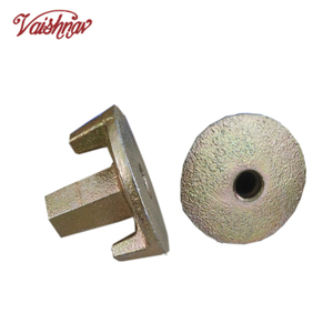 น็อตปีกสำหรับงานก่อสร้างแบบเหล็กกล้าคาร์บอนต่ำมาตรฐาน DIN-18216 สำหรับงานอุตสาหกรรม ขนาด DN15/17 ใช้กับอุปกรณ์ยึดแบบเหล็กเส้น - Product Image 6