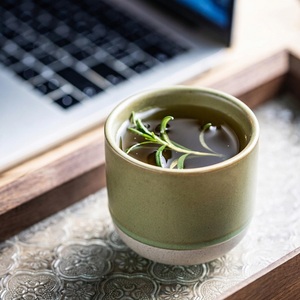Taza de Café/Té de Cerámica Estilo Japonés Wabi-Sabi, Glaseado Vintage Transformado en Horno, Artesanal, Apta para Lavavajillas y Resistente al Calor - Product Image 6