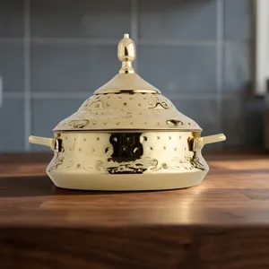Casserole en céramique résistante à la chaleur - Marmite en argile durable avec couvercle, pour cuisinière à gaz, usage domestique et restaurant, écologique et isolée - Product Image 5