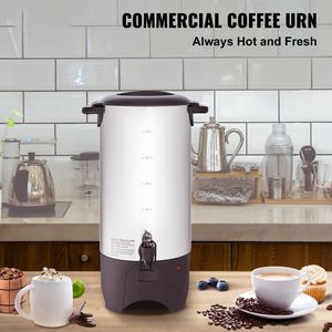 Macchina da Caffè Elettrica Commerciale 1000W 110V, Preparazione Rapida, 50 Tazze, Dispenser di Caffè Grande in Acciaio Inossidabile - Product Image 2