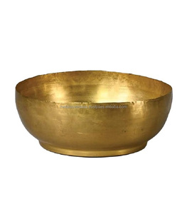 Bol à mélanger en laiton doré Restaurant & Hotels à prix abordable Bol à fruits en métal Table décorative pour la maison - Product Image 1