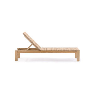 Silla Tumbona de Madera de Teca Sólida de Alta Calidad para Exteriores, Piscina, Resort, Hotel, Villa y Uso Comercial - Product Image 5