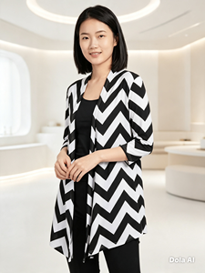 Bmama Cardigan de maternité décontracté à devant ouvert, vêtement d'extérieur léger pour la grossesse et l'allaitement, manches 3/4, vente en gros OEM - Product Image 1