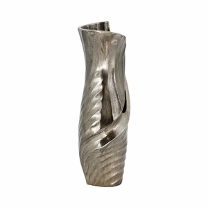 Modern design Sculptural Metal Table Vase for Home Decor Decorative <b>Flower</b> Vase Accent for Living Room Bedroom Shelf <b>Display</b> - Product Image 3