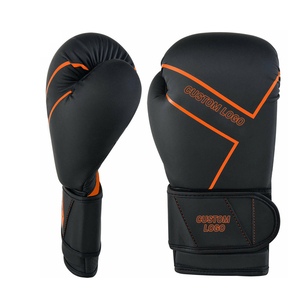 Guantes de Boxeo de Cuero de Alta Calidad, en Tendencia y Gran Venta, con Diseño de Color y Logotipo Personalizados, que Absorben la Humedad - Product Image 3