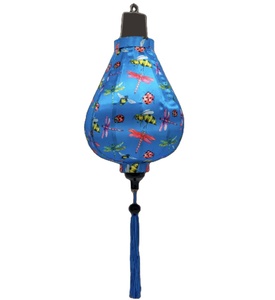 Farol de Seda Vietnamita Azul, Hecho a Mano, Decoración Luminosa de Tela de Seda para Fiestas, Bodas, Decoración Interior y Exterior - Product Image 5