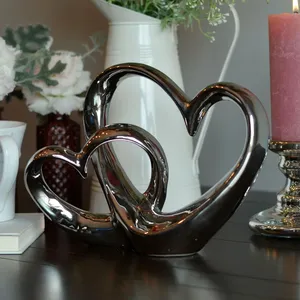 Nouvelle tendance, sculpture en métal faite à la main, statue décorative abstraite moderne pour l'intérieur de maison de luxe, décoration de sculpture en fer moderne - Product Image 3