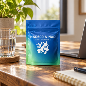 Capsules de complexe quotidien NAC 600mg et NAD, 60 unités, supplément d'acides aminés, formule personnalisée, logo personnalisé, marque privée OEM - Product Image 2