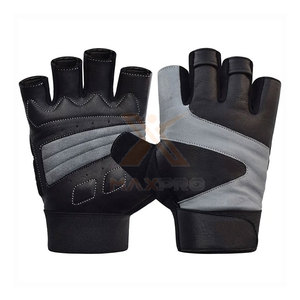 Vente Flash : Gants de Fitness en Cuir Fabriqués au Pakistan, Respirants, Séchage Rapide, Sangle de Poignet Réglable, Antidérapants, Unisexe, Faible MOQ - Product Image 1