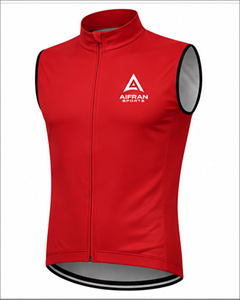 Gilet de cyclisme jaune fluorescent sans manches, maillot de vélo coupe-vent respirant à séchage rapide pour la conduite sur route - Product Image 3