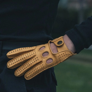 Fabricant de gants de conduite personnalisés haut de gamme, fournisseur en gros de gants de course automobile professionnels OEM, gants de conduite en cuir personnalisés - Product Image 4